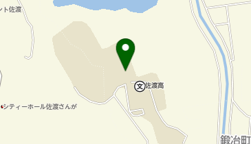 佐渡高等学校第1体育館の地図画像