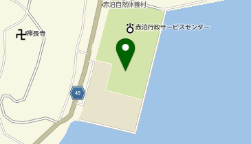 赤泊多目的グラウンドの地図画像