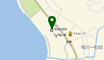 市役所相川支所の地図画像