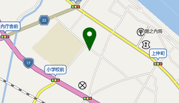 学校町集会所の地図画像