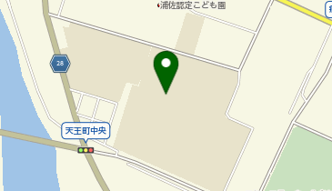 大和中学校体育館の地図画像