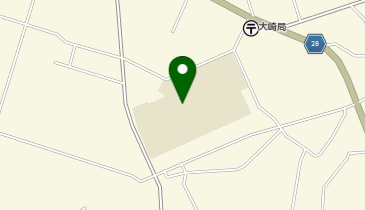 大崎小学校体育館の地図画像