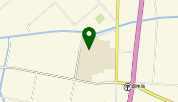 薮神小学校体育館の地図画像