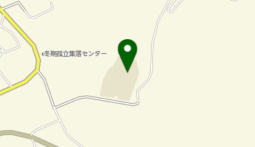 後山小学校体育館の地図画像