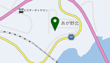 あが野ニュータウン集会所の地図画像