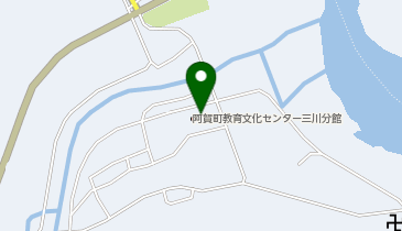 阿賀町教育文化センターの地図画像