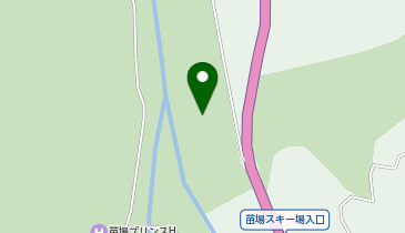 苗場スキー場 駐車場の地図画像