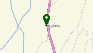 反里口公民館の地図画像