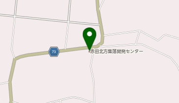 赤田北方集落開発センターの地図画像