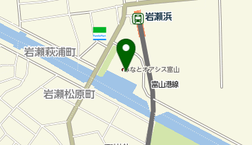 岩瀬カナル会館の地図画像