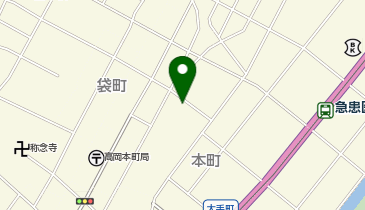 (旧)高岡市立平米小学校の地図画像