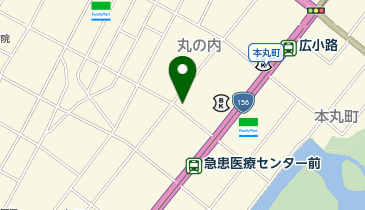 高岡市立中央保育園の地図画像