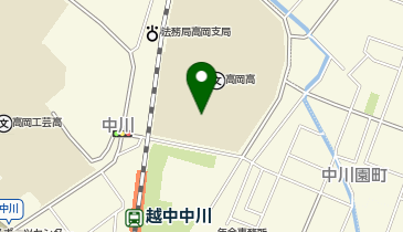 富山県立高岡高等学校の地図画像