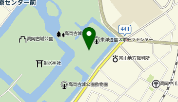 東洋通信スポーツセンター(高岡市民体育館)の地図画像