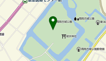 高岡古城公園の地図画像