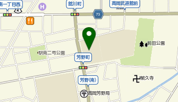 高岡市立芳野中学校の地図画像