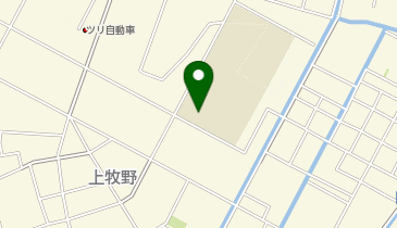 高岡市立牧野中学校の地図画像