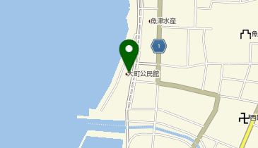 大町コミュニティセンターの地図画像