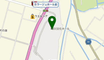 新川文化ホールの地図画像