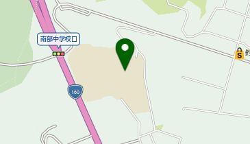 南部中学校の地図画像