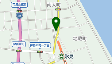 駅北緑地の地図画像