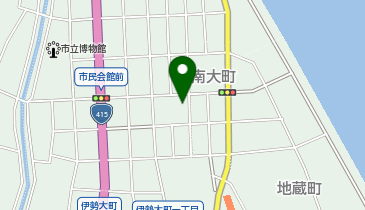 南大町保育園の地図画像