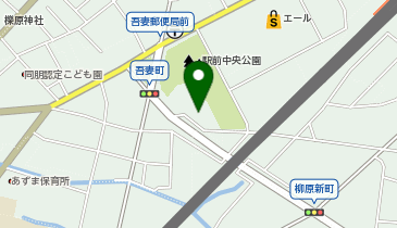 滑川東地区公民館の地図画像