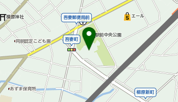 滑川市立図書館の地図画像