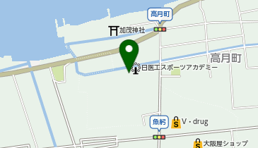 フットボールセンター富山の地図画像