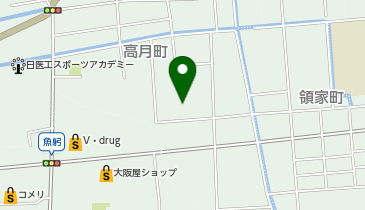 認定こども園たかつき保育園の地図画像