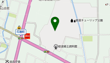 砺波チューリップ公園の地図画像