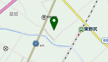東野尻公園の地図画像