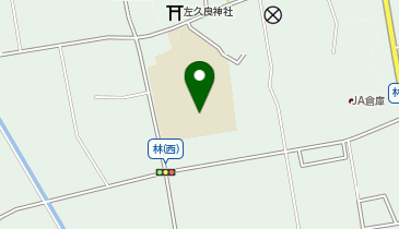 砺波北部小学校グラウンドの地図画像