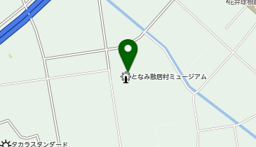 となみ散居村ミュージアムの地図画像