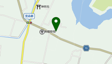 栴檀野農村振興会館の地図画像