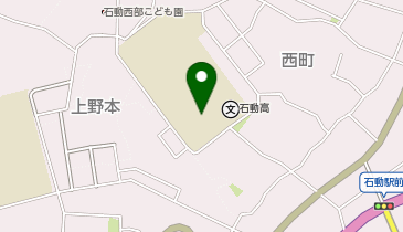 石動高等学校の地図画像