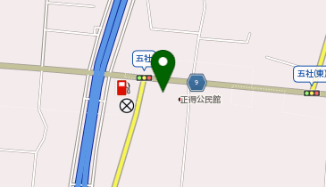 正得運動広場の地図画像