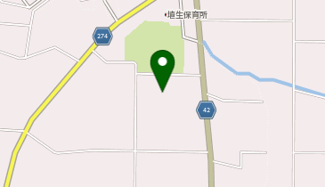 埴生公民館の地図画像