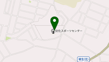 文化スポーツセンターの地図画像