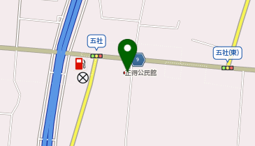 正得公民館の地図画像