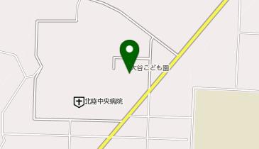 大谷こども園の地図画像