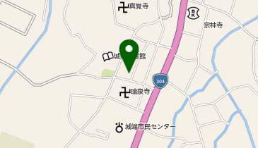 城端勤労青少年ホーム(城端交流センター)の地図画像