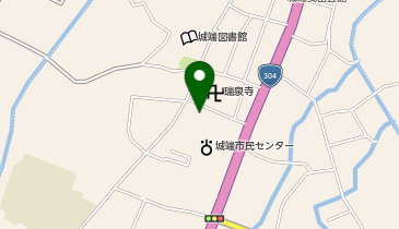 城端伝統芸能会館の地図画像