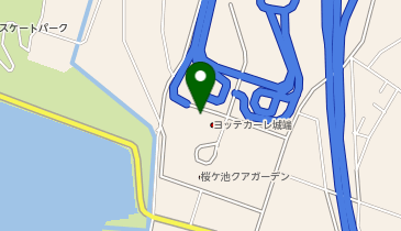 桜ヶ池農産物直売所の地図画像