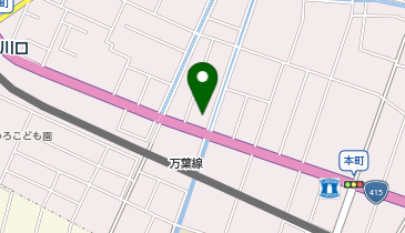 新湊コミュニティセンターの地図画像