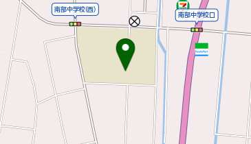 新湊南部中学校の地図画像