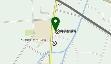 舟橋村役場の地図画像