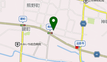 上市町生涯学習会館の地図画像