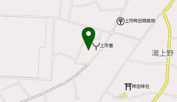 上市町武道館の地図画像