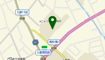 入善小学校の地図画像